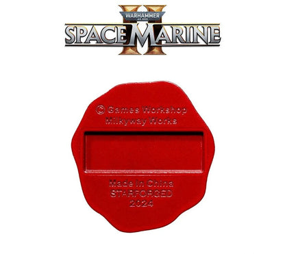 Starforged: Purity Seal - Space Marine II Astartes Imperial Aquila Pin+Sticker