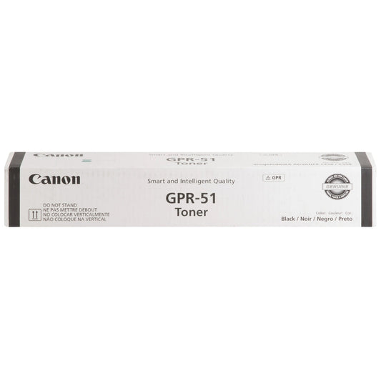 New, Pre-owned, Original Canon GPR-51 Standard Yield Black Toner Cartridge, 8516B003
