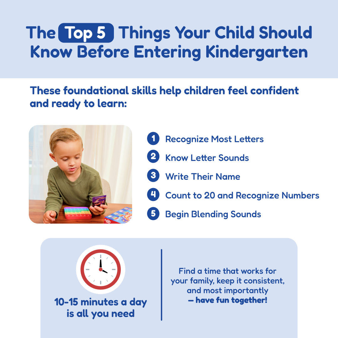 Kindergarten Readiness Backpack