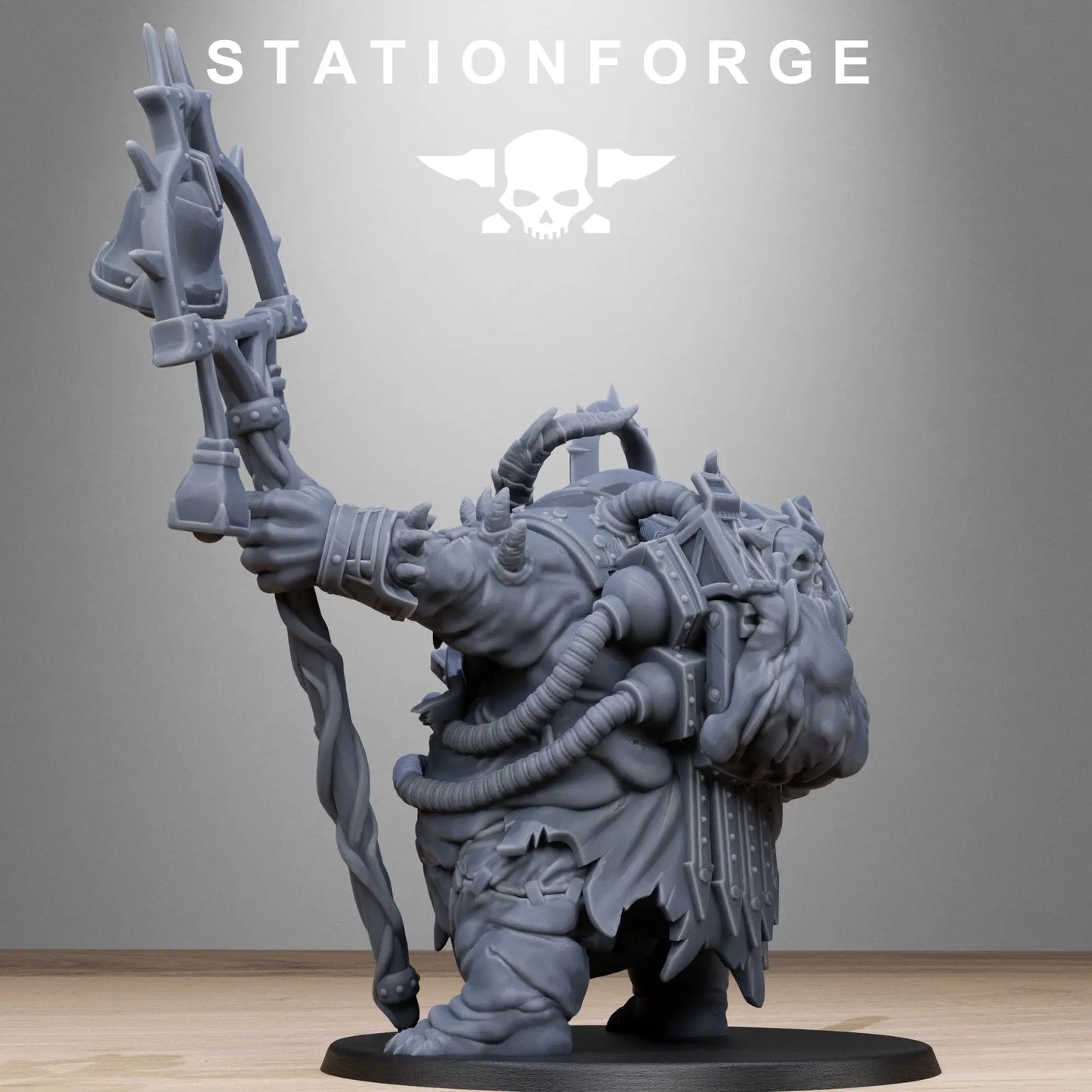 Corrupted Lord of the Filth by Station Forge 28/32mm Scale Miniature, 73mm tall, Great Unclean One Proxy
