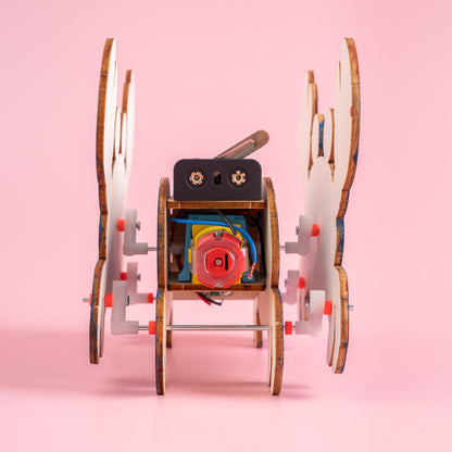 Sound-Activated Walking Crab STEM Kit – Build, Paint & Watch It Walk