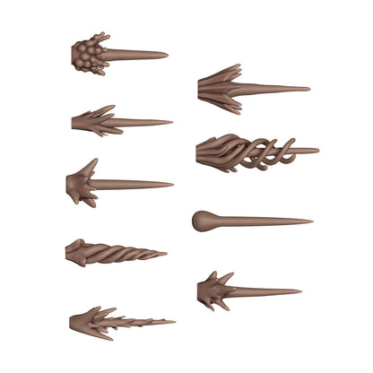 AK Interactive Basing Bits: Plasma FX (54 Pieces)