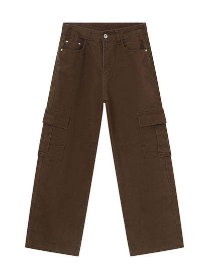 Wide Leg Cargo Jeans
