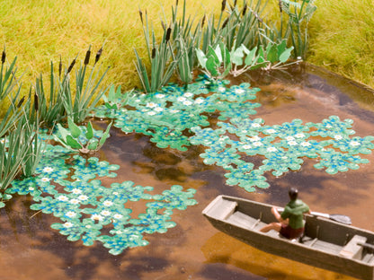 Noch 14114 All Scale Water Lilies Laser-Cut Minis, 6 Plants