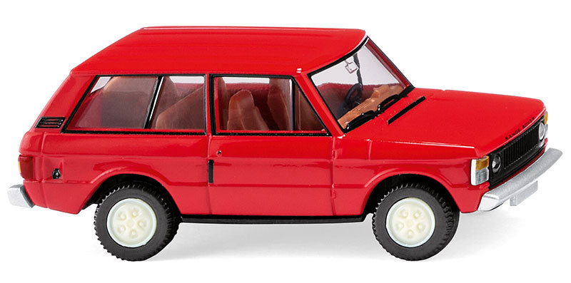 Wiking 010504 1/87 Range Rover, Red, HO Scale Plastic Model