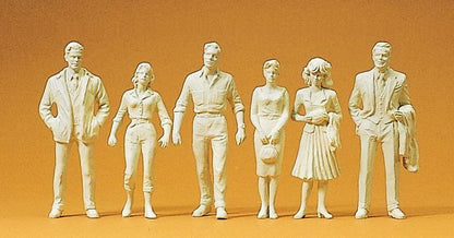 Preiser 45178 G Scale Unpainted Figures Passers-By