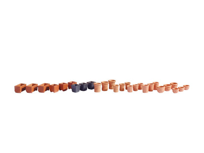 Noch 14885 HO Scale Flowerpots, 27 Pieces