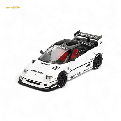Mini GT Mazda AZ-1 Liberty Walk LB40 White 1:64