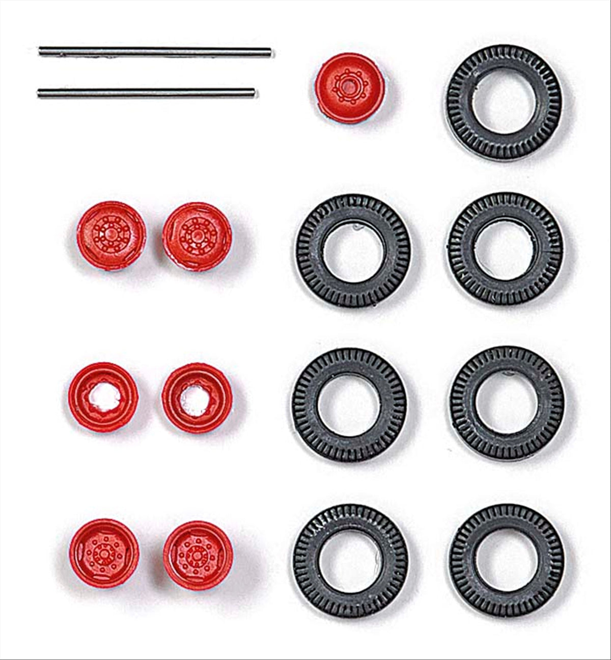 Busch 95901 HO Scale IFA W50L High-Pressure Tire & Rim Set