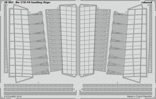 Eduard 48861 1/48 Aircraft- Do17Z10 Landing Flaps for ICM