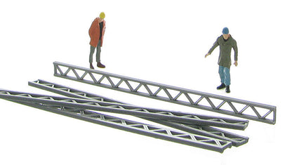 3D To Scale 50-155-GY 1/50 Construction Girders, 4-Pack Grey