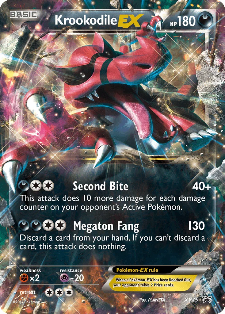 Krookodile EX (XY25) [XY: Black Star Promos]
