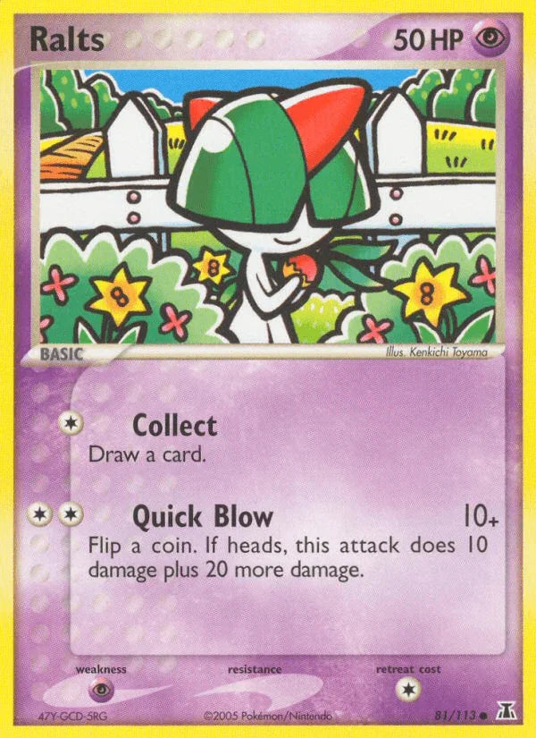 Ralts (81/113) [EX: Delta Species]