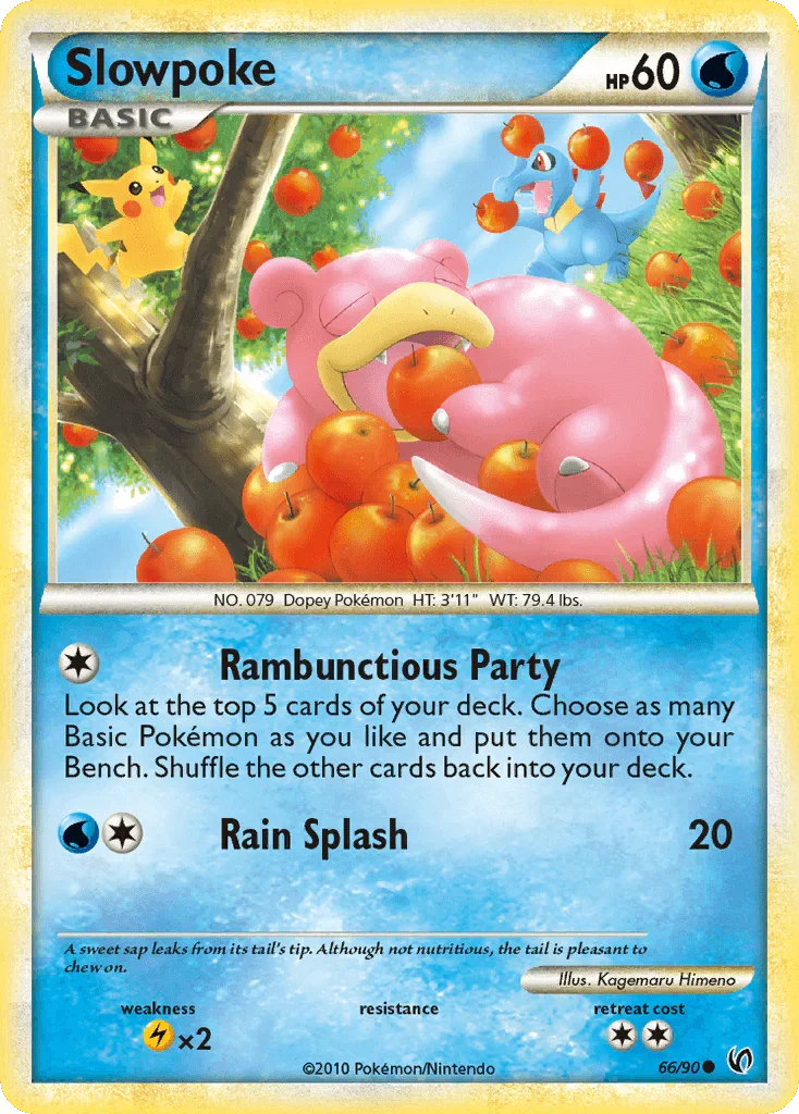 Slowpoke (66/90) [HeartGold & SoulSilver: Undaunted]