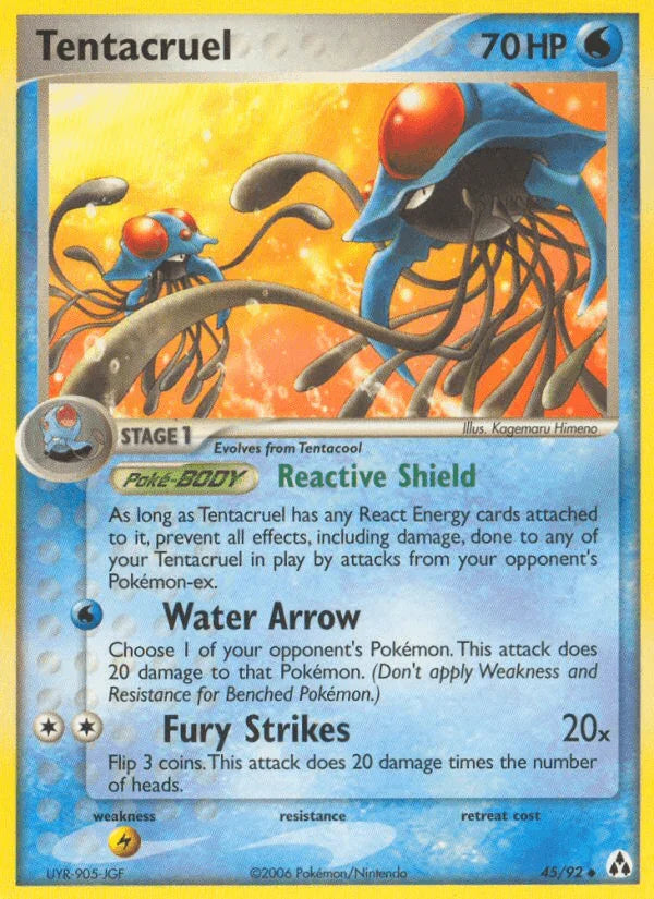 Tentacruel (45/92) [EX: Legend Maker]
