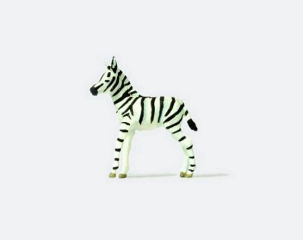 Preiser 29504 HO Scale Animal Baby Zebra