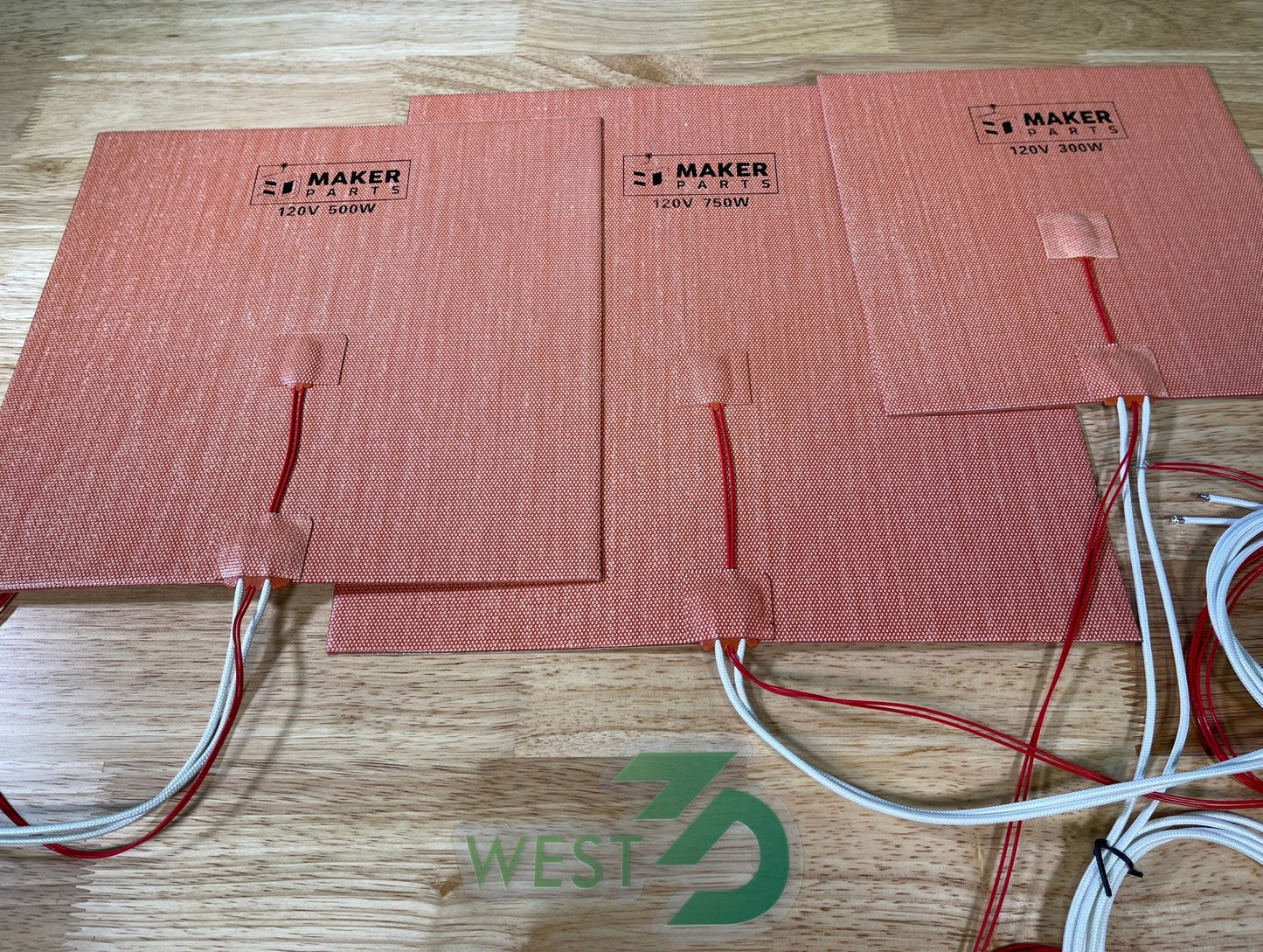 3DMakerParts Silicone Heater / Heating Pad for 3D Printers