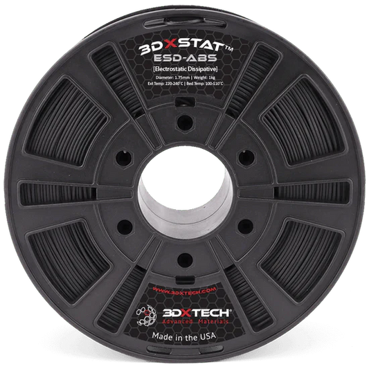 3DXSTAT" ESD-ABS 1.75mm 3D Printer Filament by 3DXTech Made in USA 750g