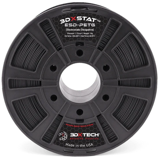 3DXSTAT™ ESD-PETG 1.75mm 3D Printer Filament by 3DXTech Made in USA 750g