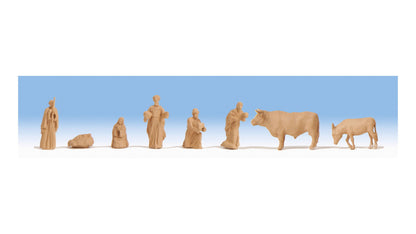 Noch 14394 HO Scale Christmas Nativity Scene Laser-Cut Kit