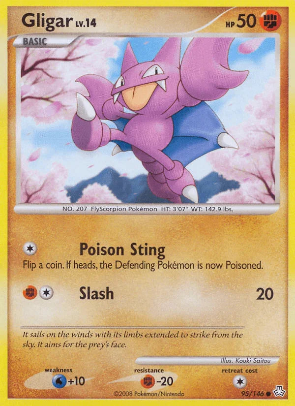 Gligar (95/146) [Diamond & Pearl: Legends Awakened]