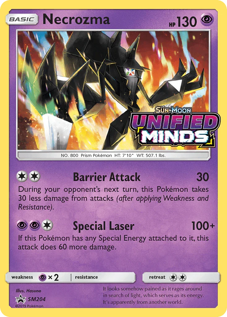 Necrozma (SM204) [Sun & Moon: Black Star Promos]
