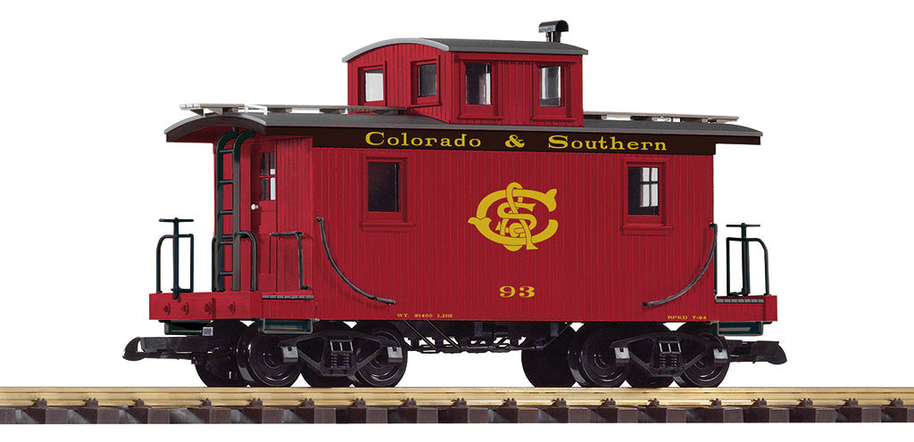 Piko 38969 G Scale Colorado & Southern Wood Caboose 93