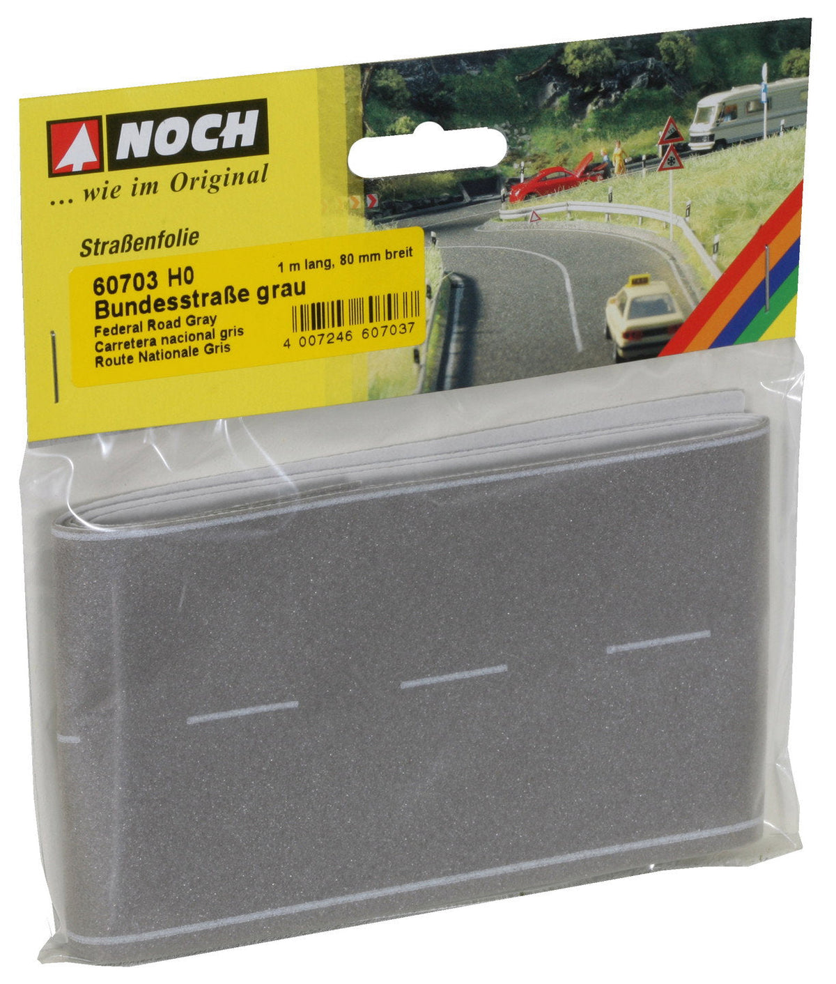 Noch 60703 HO Federal Highway Road, Gray, Flexible Sheet
