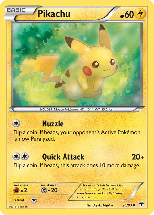 Pikachu (26/83) [XY: Generations]