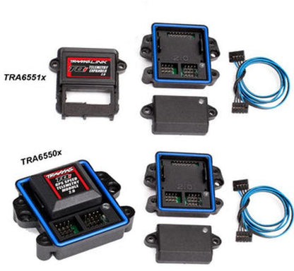 Traxxas 6550x + 6551x TQi GPS Speed Telemetry Module 2.0 + Expander COMBO
