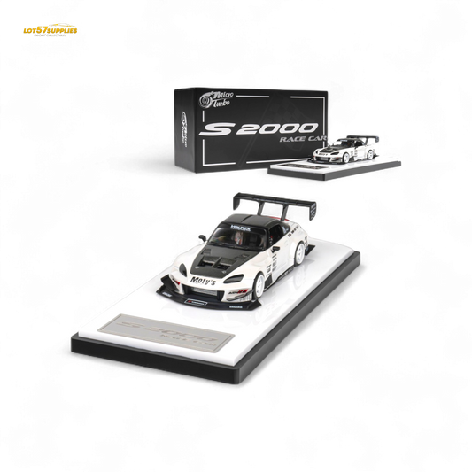 Microturbo Custom S2000 - Metallic White TOP FUEL 1:64