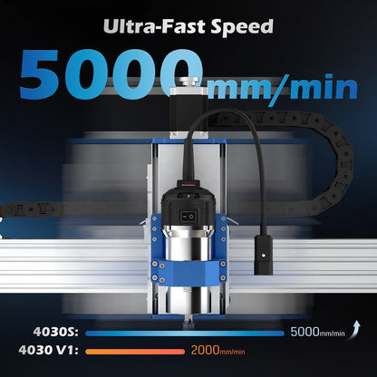 PROVerXL 4030S Desktop CNC Router Machine with Vectric Software, 32 Bit MCU, 710W Spindle