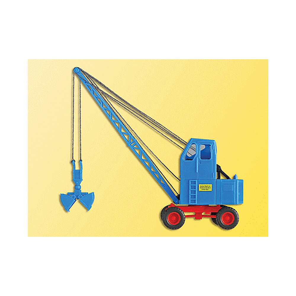 Kibri 11281 HO Scale European Construction Equipment -- Fox Excavator with Low & High Cabs