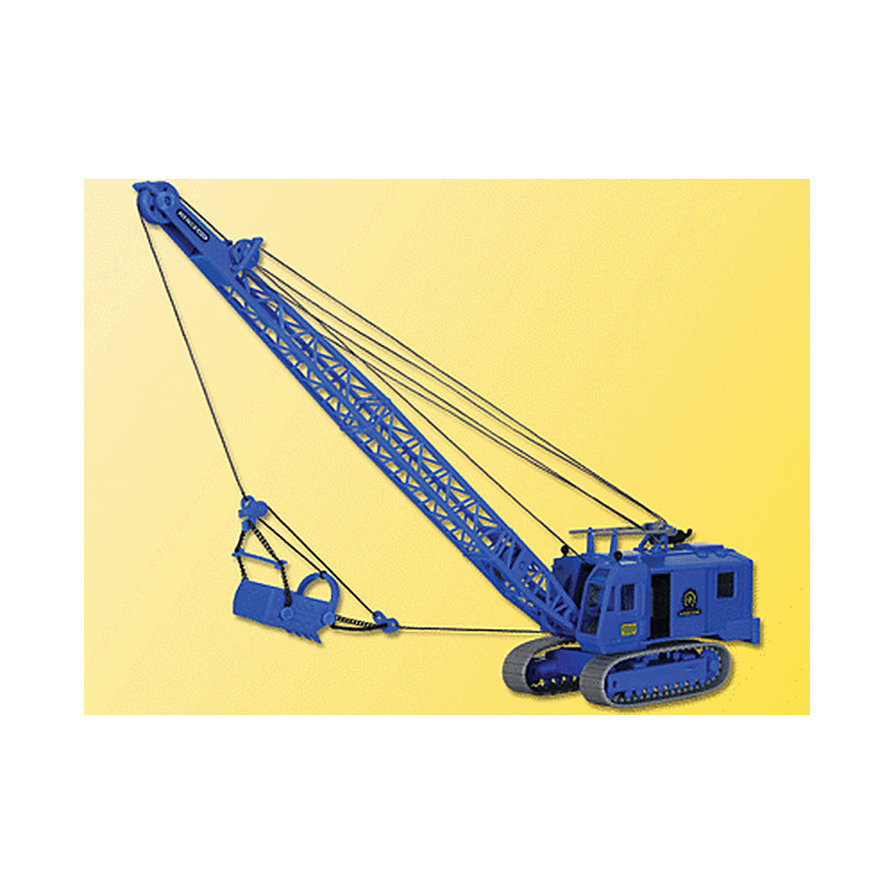 Kibri 11283 HO Scale European Construction Equipment -- MENCK M154 Dragline Excavator with Bucket