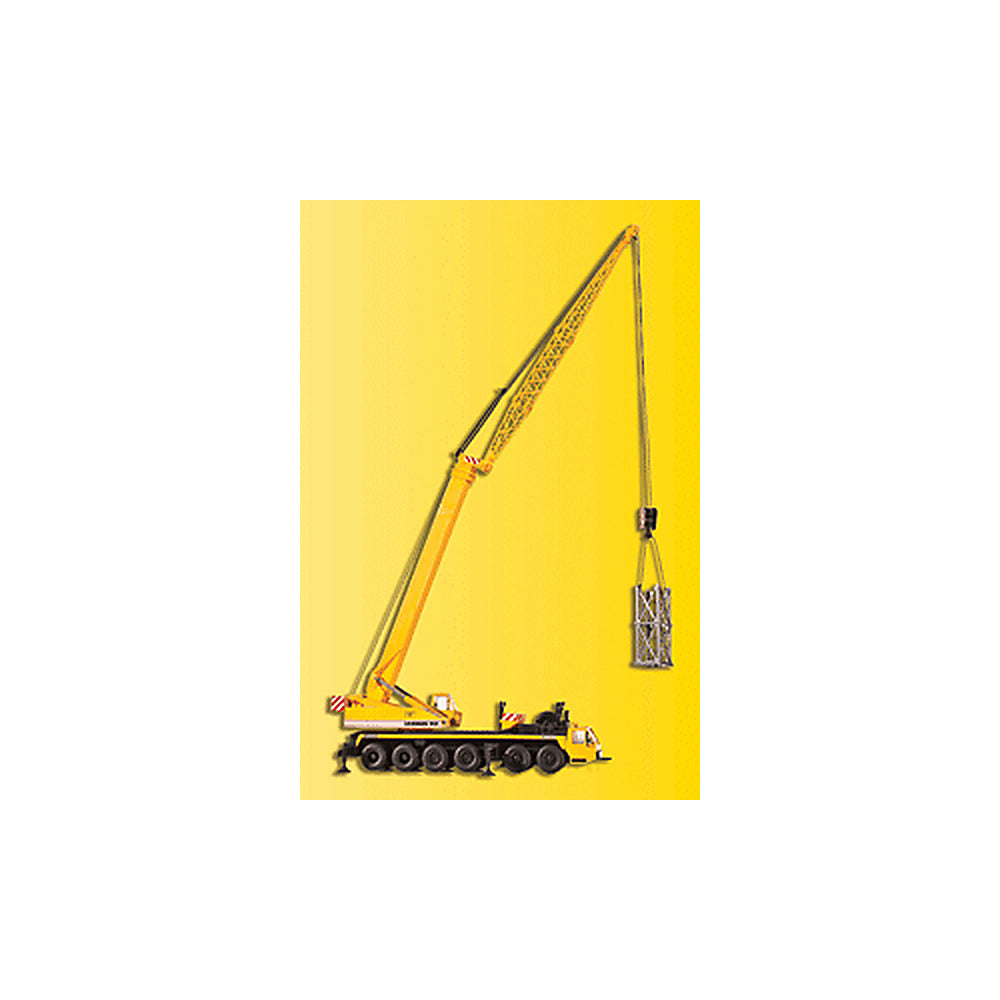 Kibri 13012 HO Scale Liehberr 1120 Telescoping Crane - Kit -- w/Extended Jib