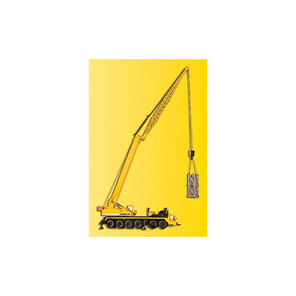 Kibri 13012 HO Scale Liehberr 1120 Telescoping Crane - Kit -- w/Extended Jib