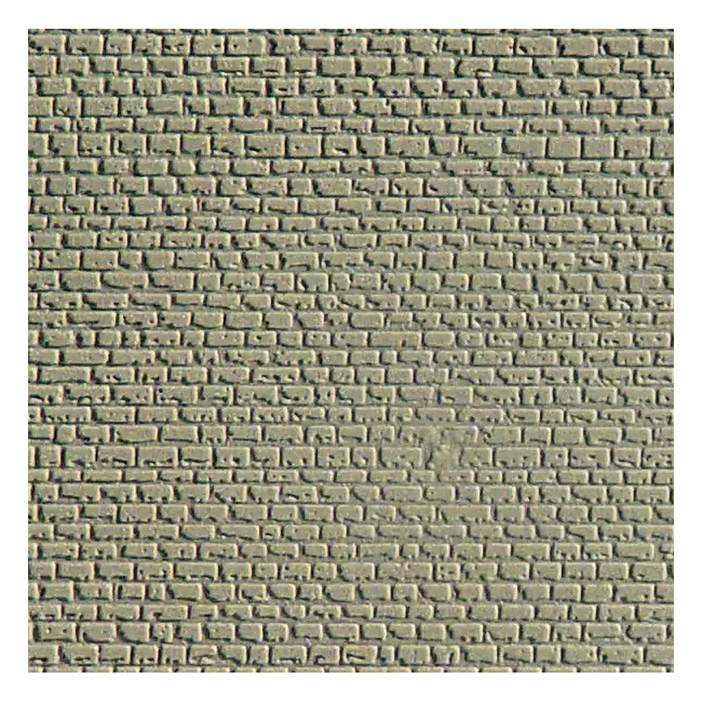 Kibri 37961 N Scale Plastic Sheet -- Cut Stone