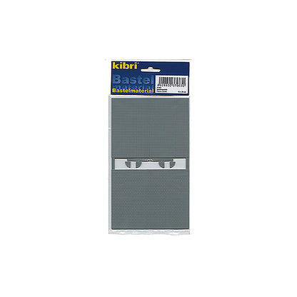 Kibri 37963 N Scale Plastic Sheet -- Sidewalk