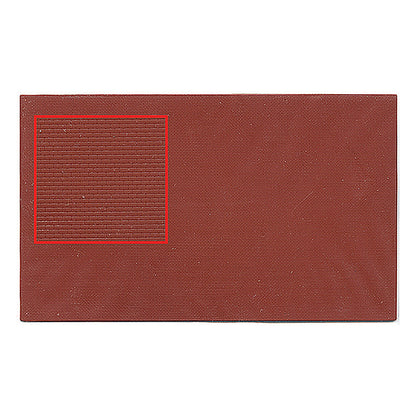 Kibri 37964 N Scale Wall Section -- Brick-Clinker (brown) 4-5/8 x 7-13/16" 11.9 x 19.8cm Plastic Sheet