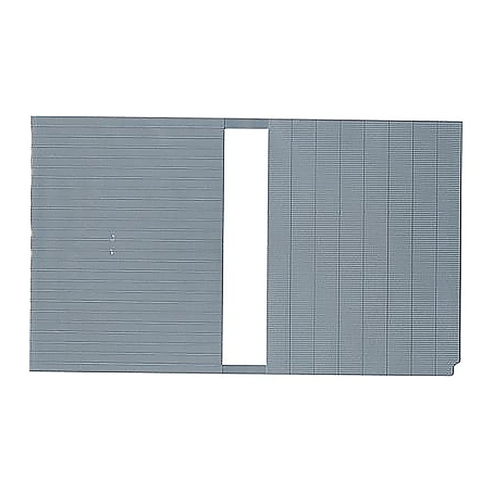 Kibri 37972 N Scale Plastic Sheet -- Corrugated & Tin Roofing