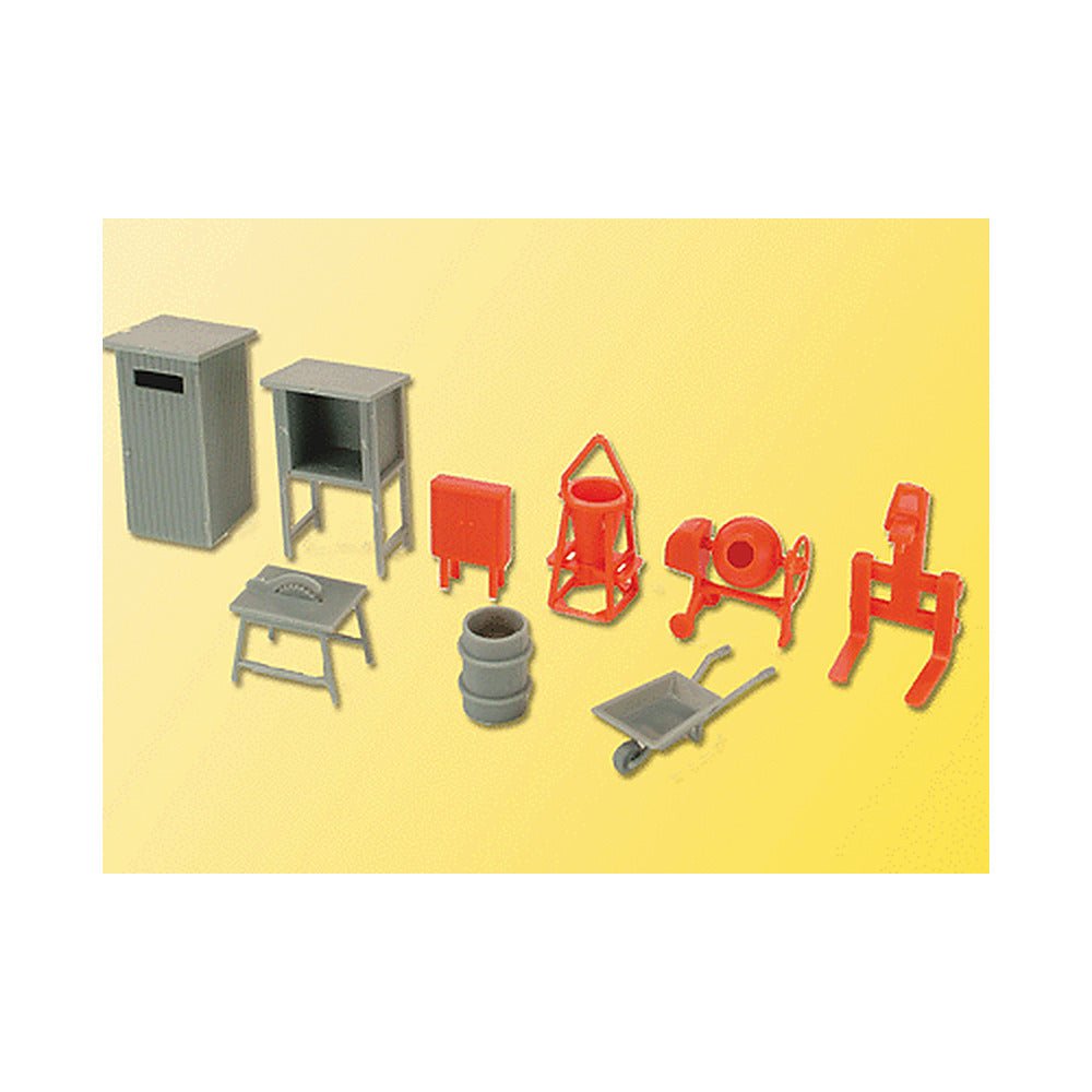 Kibri 38140 HO Scale Roadworks Accessories