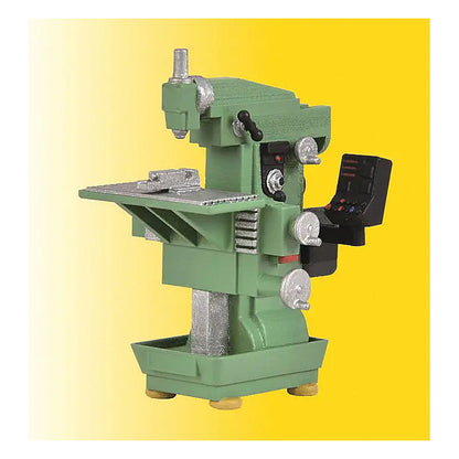 Kibri 38671 HO Scale Milling Machine - Assembled & Decorated -- Green