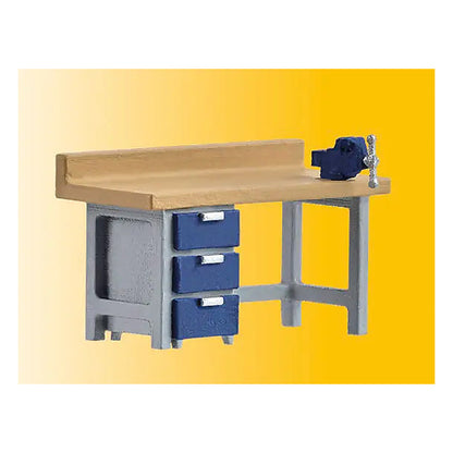 Kibri 38675 HO Scale Workbench - Assembled