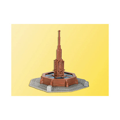 Kibri 38910 HO Scale Fountain in Urach -- 2-3/8 x 2-3/8 x 2-3/4"  6 x 6 x 7cm
