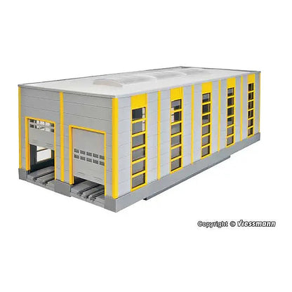 Kibri 39252 HO Scale Modern Engine House - Maintenance Bay -- Kit - 34.9 x 14.3 x 12.5cm
