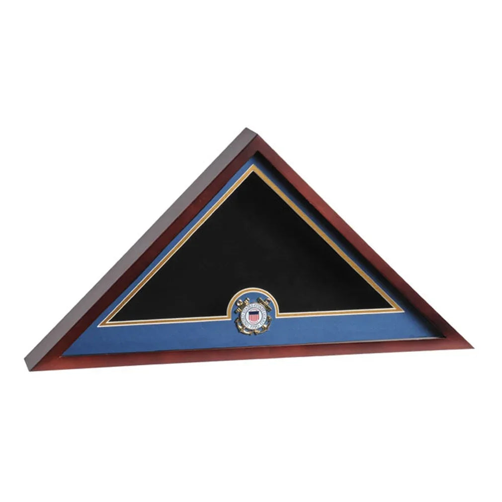 Medallion Flag Display Case, Memorial Flag Display case, Army Medallion