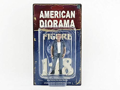 "Hanging Out II" Beto Figurine for 1/18 Scale Models by American Diorama