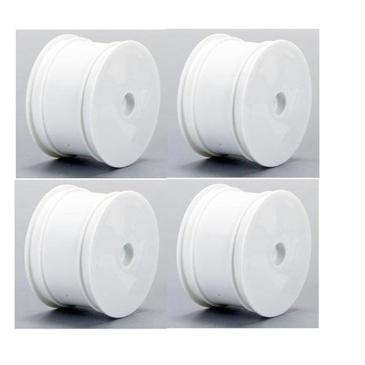LOSI LOS41003 Front / Rear Wheel Set White (4) Mini 8T