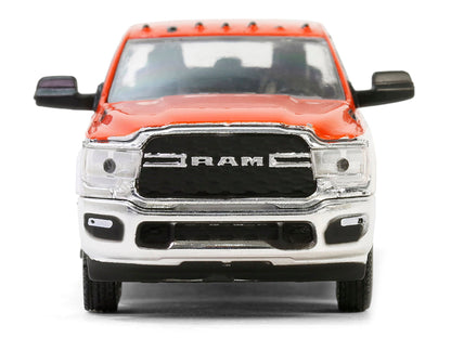 2023 Ram 2500 Pickup Truck "Texaco" Orange and White "Texaco Special Edition" Series 1 1/64 Diecast Model Car by Greenlight
