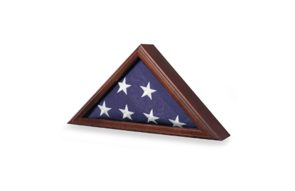 Armed Forces Flag Case - Great Wood Flag Case, (5' x 9.5')